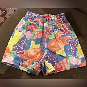 Vintage Oshkosh fruit shorts